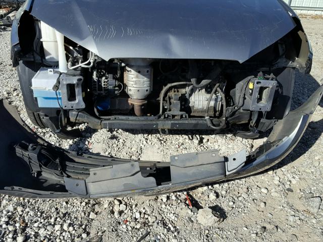 KMHDU4ADXAU032801 - 2010 HYUNDAI ELANTRA BL GRAY photo 9