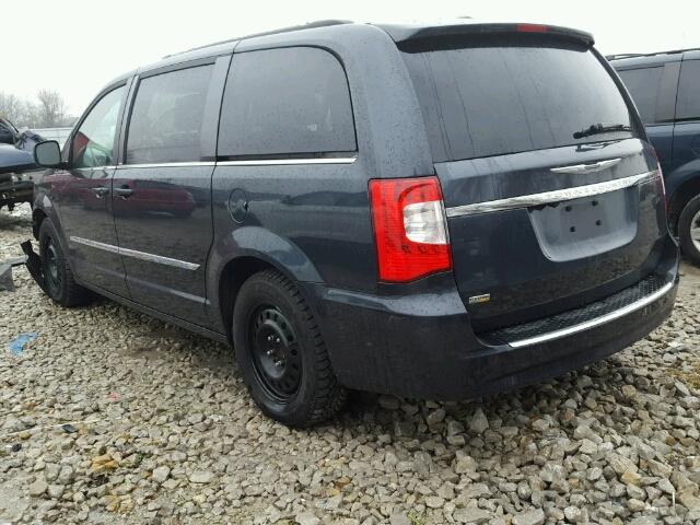 2C4RC1CG1ER118293 - 2014 CHRYSLER TOWN & COU GRAY photo 3