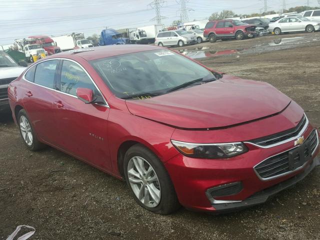 1G1ZE5ST3GF288092 - 2016 CHEVROLET MALIBU LT RED photo 1