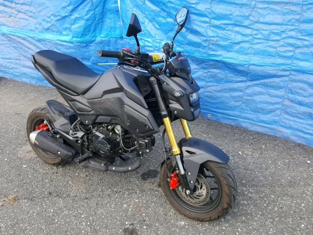 MLHJC6110H5204265 - 2017 HONDA GROM 125 BLACK photo 1