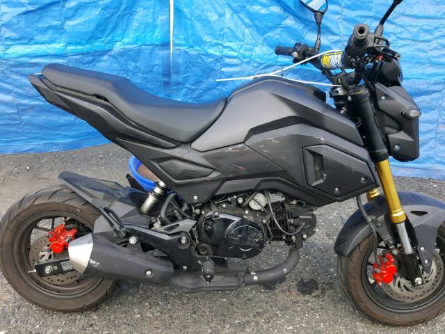 MLHJC6110H5204265 - 2017 HONDA GROM 125 BLACK photo 9