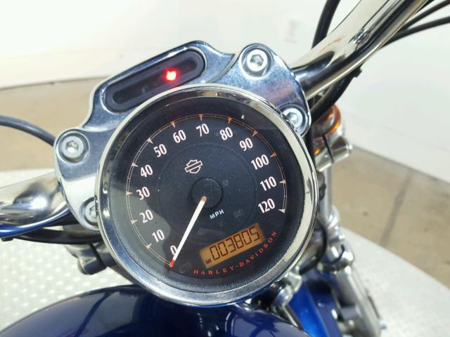 1HD1CT319FC407757 - 2015 HARLEY-DAVIDSON XL1200 C BLUE photo 10