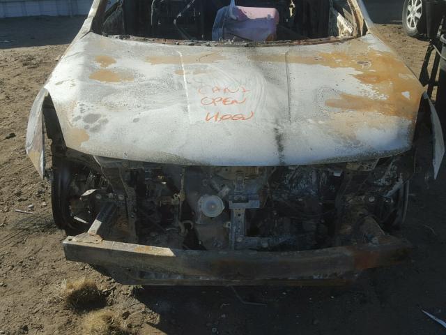 JN8AS58T78W004621 - 2008 NISSAN ROGUE S BURN photo 7