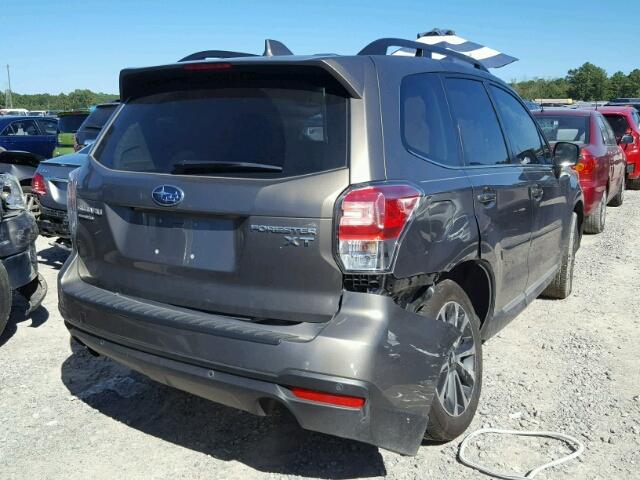 JF2SJGWC2HH570743 - 2017 SUBARU FORESTER 2 GRAY photo 4