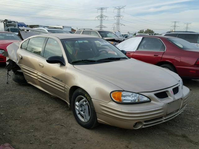 1G2NE52F02C171794 - 2002 PONTIAC GRAND AM S GOLD photo 1