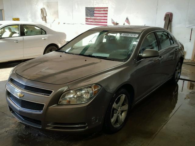 1G1ZC5E14BF176569 - 2011 CHEVROLET MALIBU 1LT შავი ფოტო 2