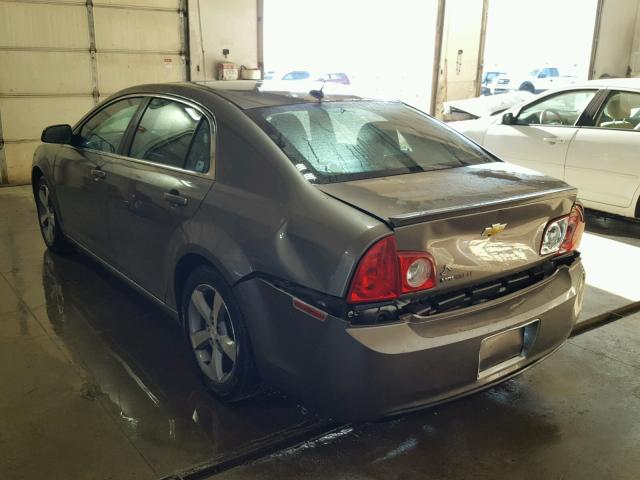 1G1ZC5E14BF176569 - 2011 CHEVROLET MALIBU 1LT შავი ფოტო 3
