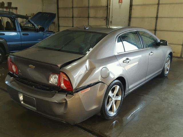 1G1ZC5E14BF176569 - 2011 CHEVROLET MALIBU 1LT შავი ფოტო 4