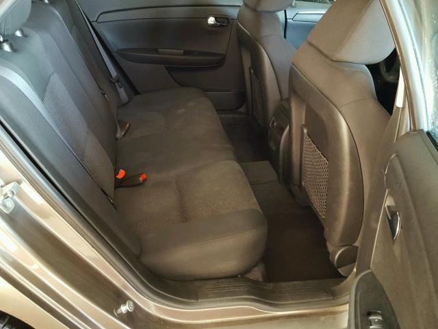 1G1ZC5E14BF176569 - 2011 CHEVROLET MALIBU 1LT შავი ფოტო 6