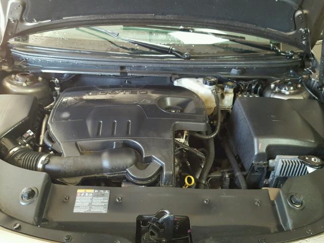 1G1ZC5E14BF176569 - 2011 CHEVROLET MALIBU 1LT შავი ფოტო 7