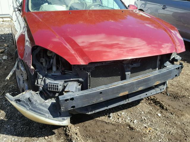 1N4AL11D04C190895 - 2004 NISSAN ALTIMA BAS RED photo 9