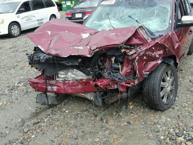 1FAHP28116G157551 - 2006 FORD FIVE HUNDR RED photo 9