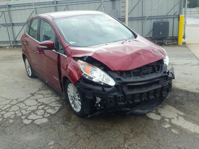 1FADP5BU4DL520786 - 2013 FORD C-MAX SEL RED photo 1