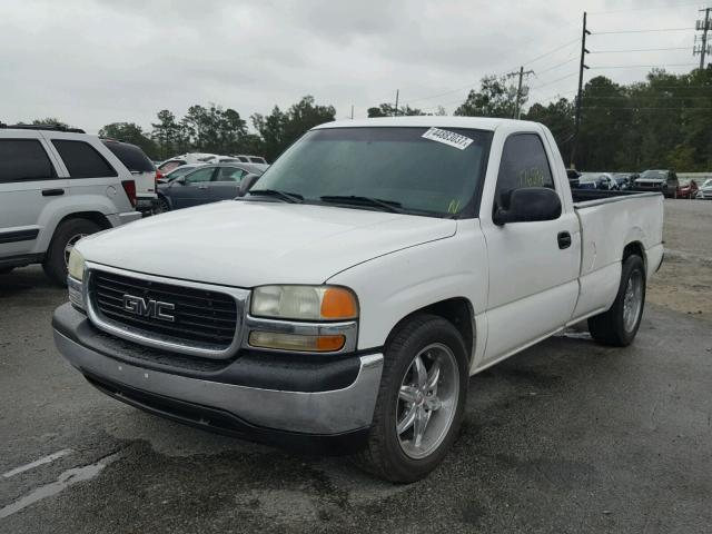 1GTEC14W12Z292922 - 2002 GMC NEW SIERRA WHITE photo 2