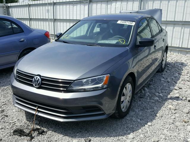 3VW2K7AJ6FM285860 - 2015 VOLKSWAGEN JETTA BASE 灰色 照片 2