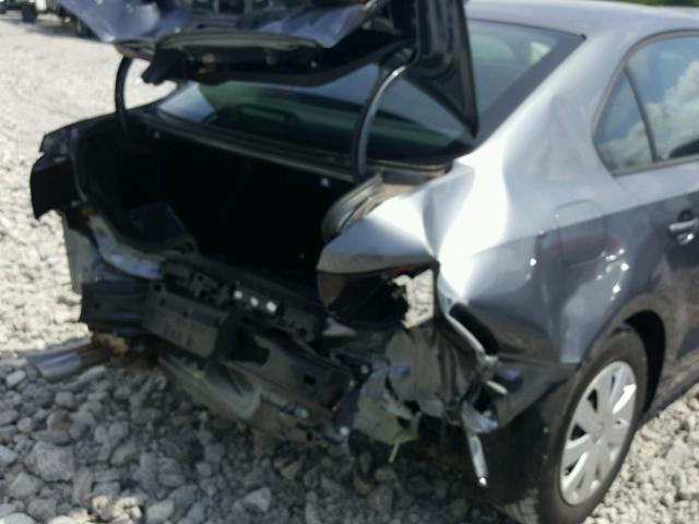 3VW2K7AJ6FM285860 - 2015 VOLKSWAGEN JETTA BASE 灰色 照片 9