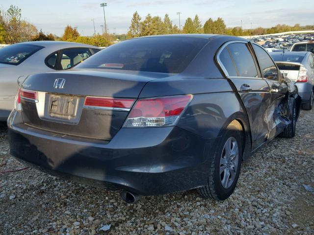 1HGCP2F48CA097690 - 2012 HONDA ACCORD LXP GRAY photo 4