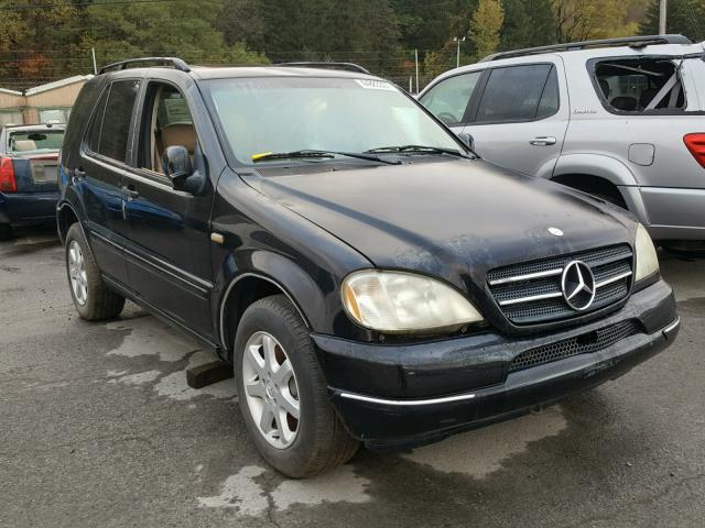 4JGAB72E1YA159658 - 2000 MERCEDES-BENZ ML 430 BLACK photo 1