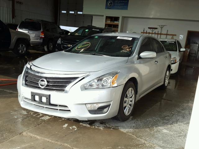 1N4AL3APXFN379616 - 2015 NISSAN ALTIMA SILVER photo 2