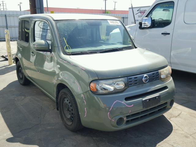 JN8AZ2KR3AT168463 - 2010 NISSAN CUBE BASE GREEN photo 1