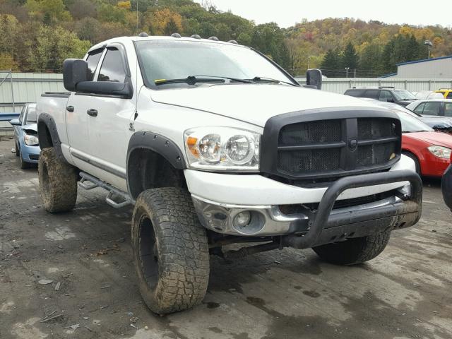 1D7KS28C47J509628 - 2007 DODGE RAM 2500 S WHITE photo 1