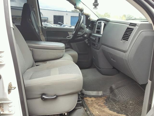 1D7KS28C47J509628 - 2007 DODGE RAM 2500 S Սպիտակ լուսանկար 5