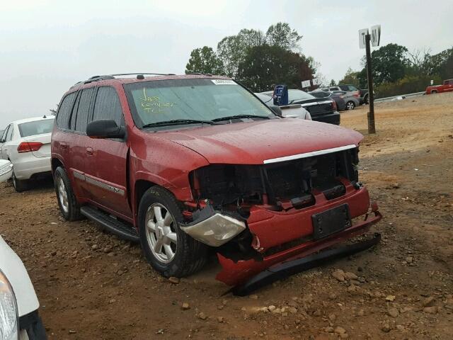 1GKDT13S042409917 - 2004 GMC ENVOY RED photo 1