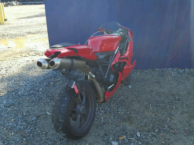 ZDM1XBLW6BB029588 - 2011 DUCATI SUPERBIKE RED photo 4