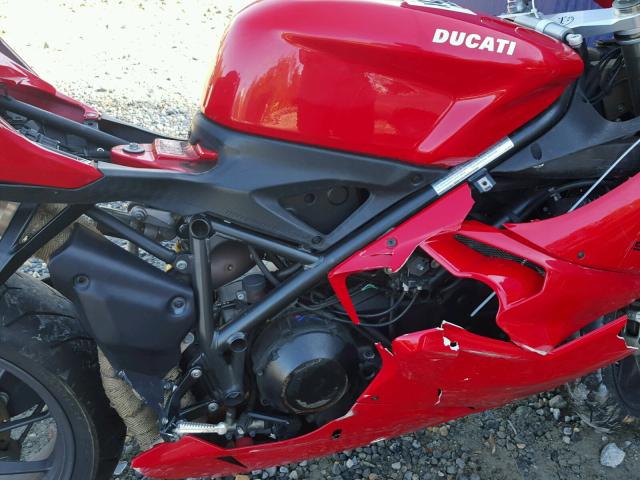 ZDM1XBLW6BB029588 - 2011 DUCATI SUPERBIKE RED photo 7