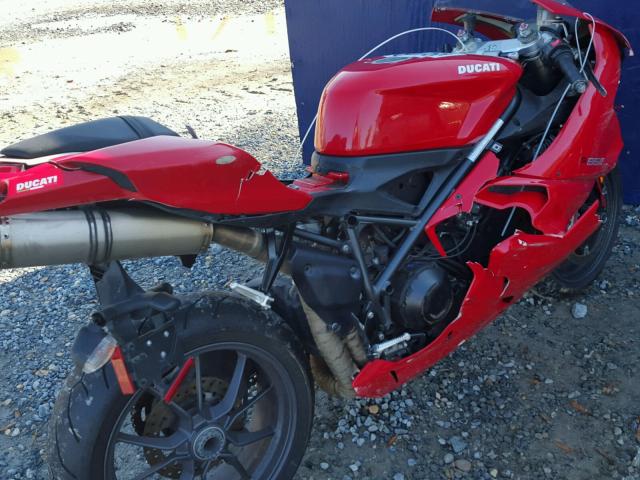 ZDM1XBLW6BB029588 - 2011 DUCATI SUPERBIKE RED photo 9