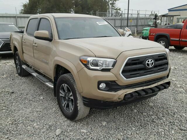 5TFCZ5AN3HX066832 - 2017 TOYOTA TACOMA TAN photo 1