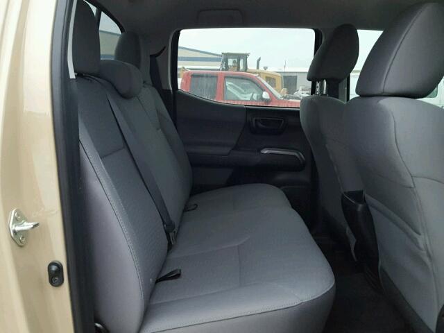 5TFCZ5AN3HX066832 - 2017 TOYOTA TACOMA TAN photo 6