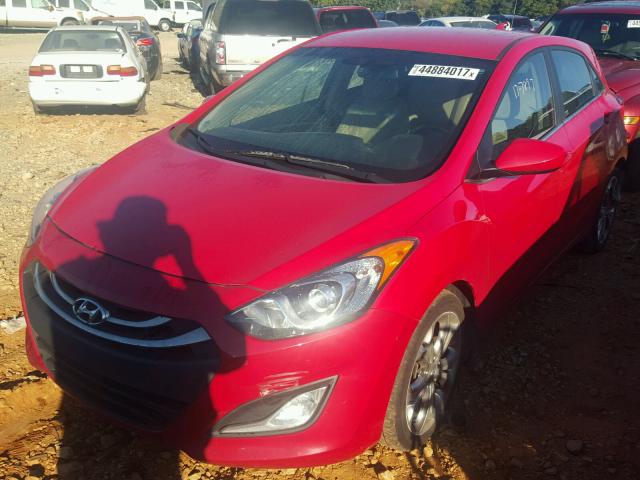 KMHD35LE4DU080247 - 2013 HYUNDAI ELANTRA GT RED photo 2