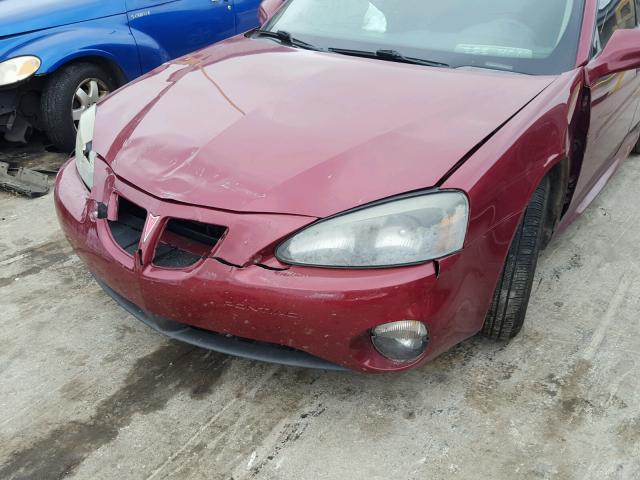 2G2WP522051321568 - 2005 PONTIAC GRAND PRIX 栗色 照片 9