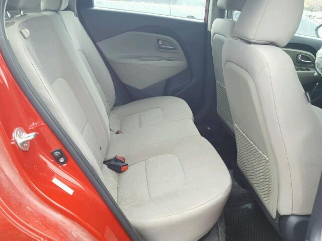 KNADM5A38E6376491 - 2014 KIA RIO LX Կարմիր լուսանկար 6
