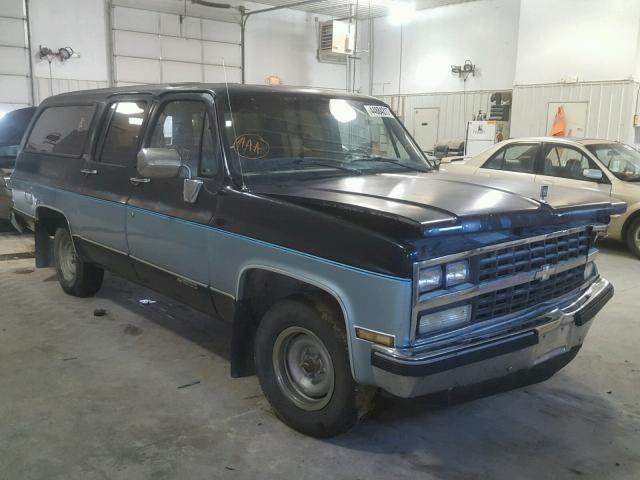 1GNER16K0KF186351 - 1989 CHEVROLET SUBURBAN TWO TONE photo 1