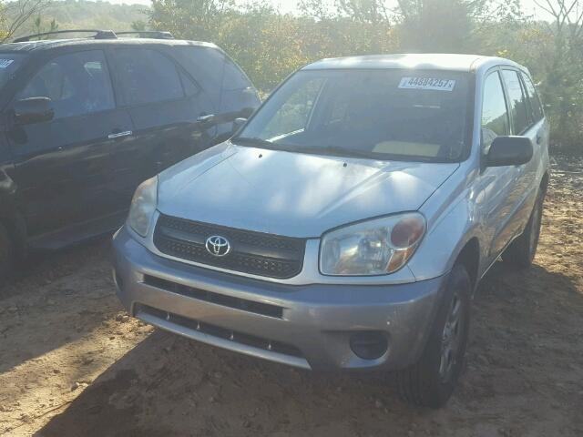 JTEGD20V150095326 - 2005 TOYOTA RAV4 SILVER photo 2