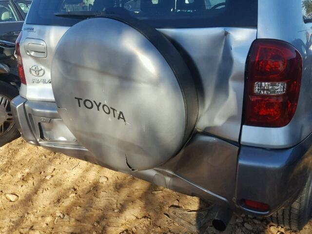 JTEGD20V150095326 - 2005 TOYOTA RAV4 SILVER photo 9