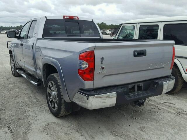 5TFUW5F13EX374243 - 2014 TOYOTA TUNDRA SILVER photo 3