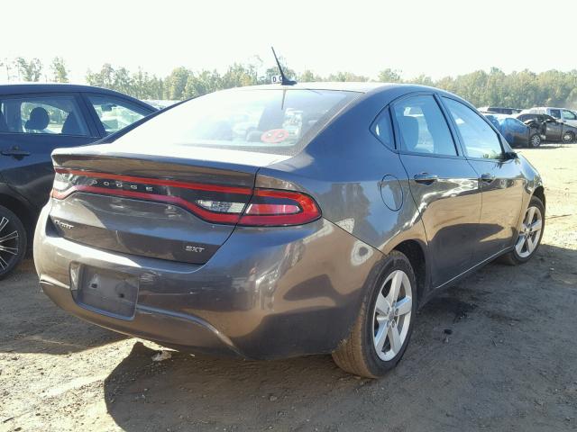 1C3CDFBB7FD336642 - 2015 DODGE DART SXT CHARCOAL photo 4