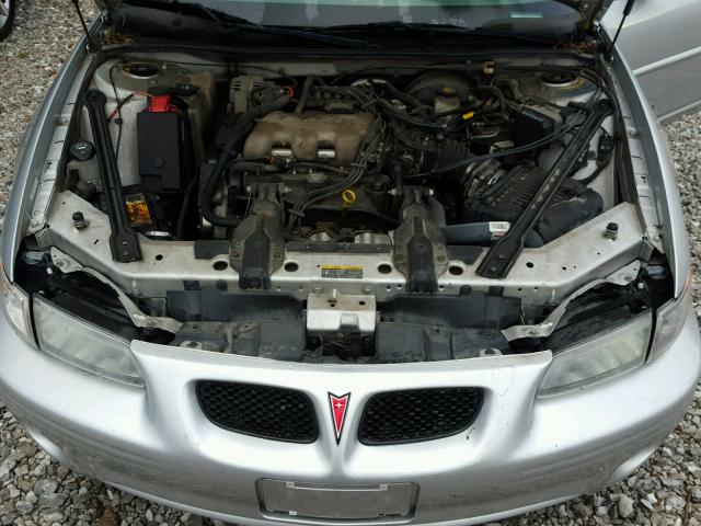 1G2WK52J22F276708 - 2002 PONTIAC GRAND PRIX Сріблястий фото 7