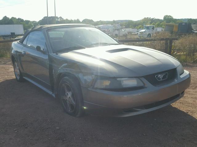 1FAFP44442F146613 - 2002 FORD MUSTANG GRAY photo 1