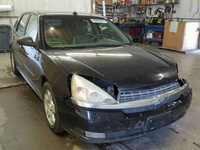 1G1ZU64855F202246 - 2005 CHEVROLET MALIBU MAX 黑色 照片 1