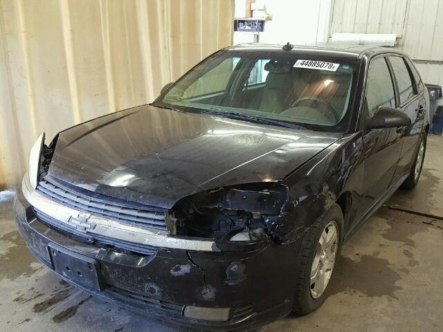 1G1ZU64855F202246 - 2005 CHEVROLET MALIBU MAX 黑色 照片 2