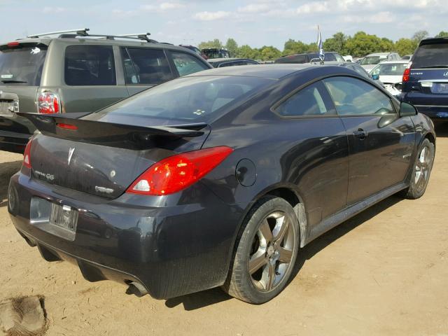 1G2ZM177184272649 - 2008 PONTIAC G6 GXP BLACK photo 4