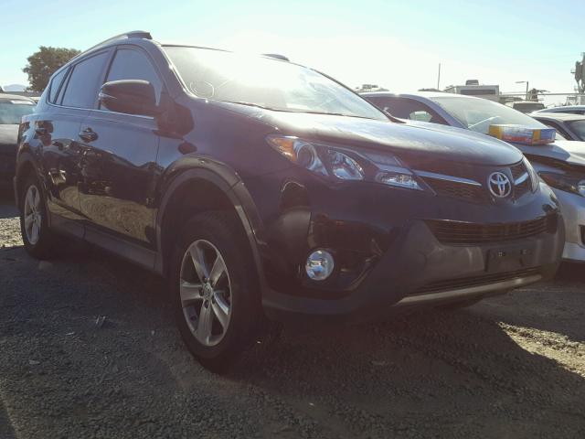 2T3WFREV9EW097025 - 2014 TOYOTA RAV4 XLE BLACK photo 1