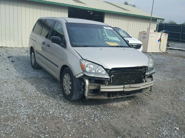 5FNRL38296B109590 - 2006 HONDA ODYSSEY SILVER photo 1