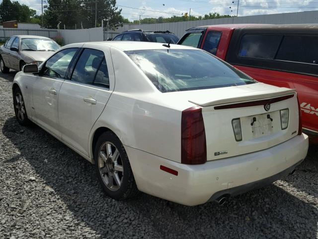 1G6DC67A950190420 - 2005 CADILLAC STS WHITE photo 3