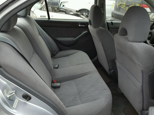 2HGES16683H569116 - 2003 HONDA CIVIC LX SILVER photo 6