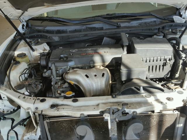 4T1BE46K27U520337 - 2007 TOYOTA CAMRY LE A Ақ фото 7